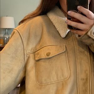 Oversized thrifted jacket